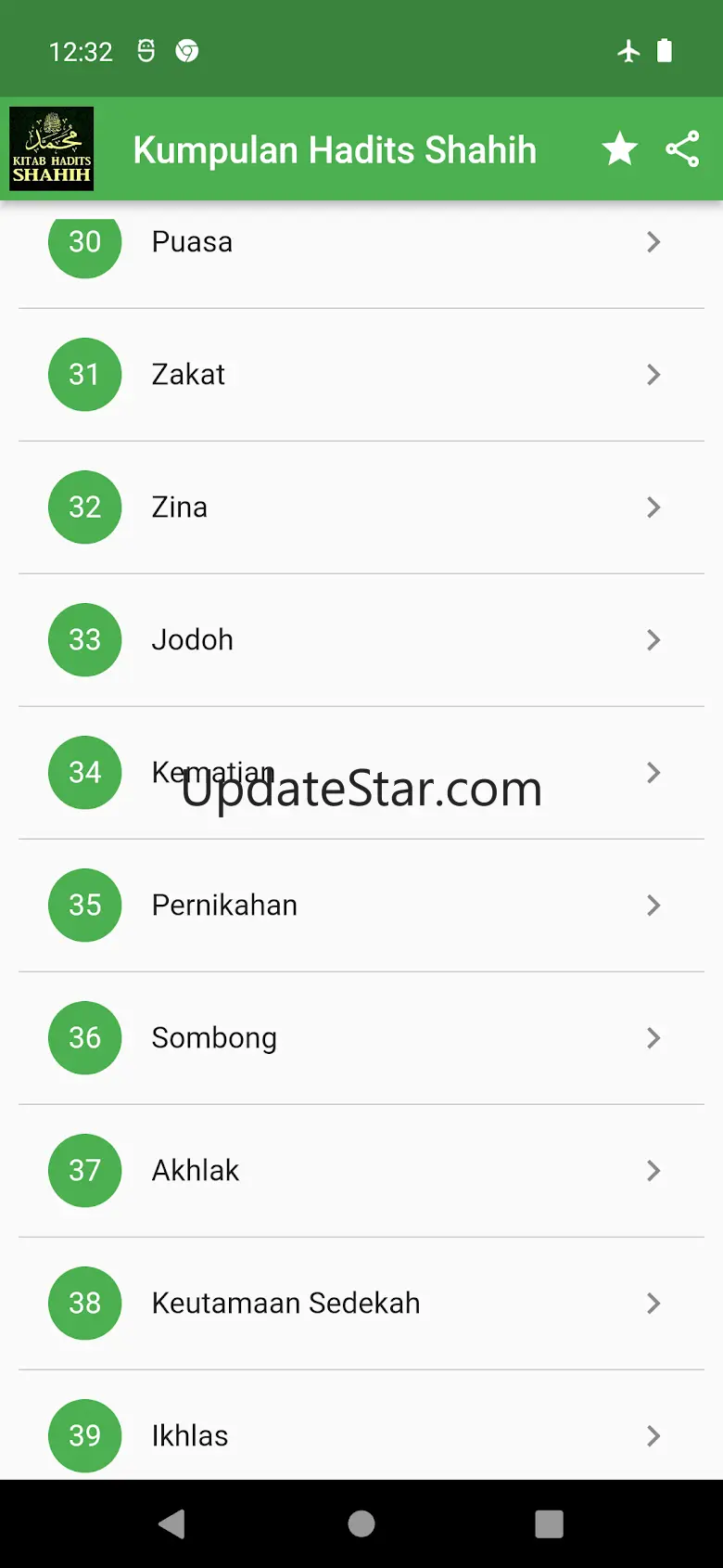 Kumpulan Hadits Shahih Offline 2.0.0