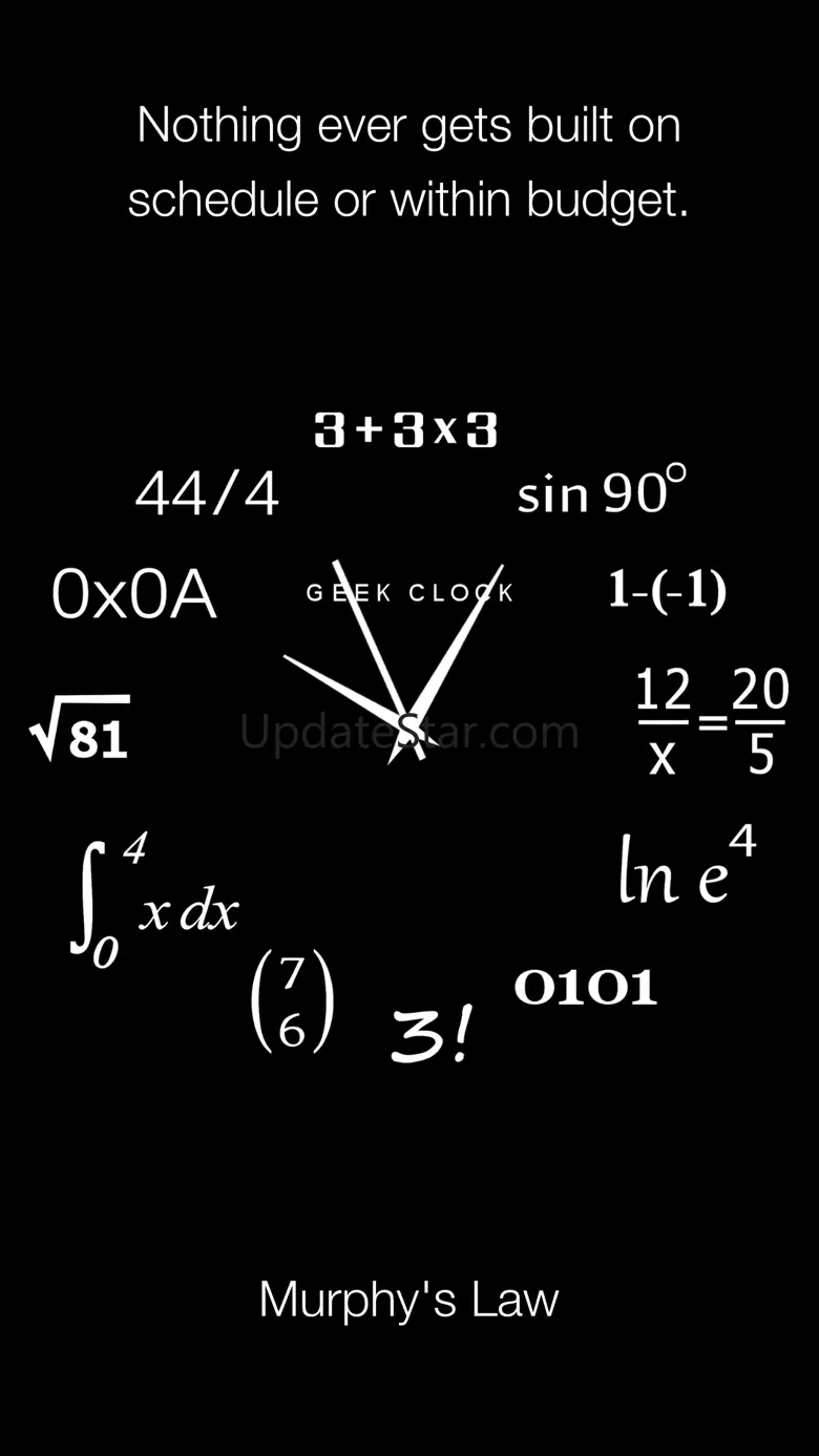 Analog Geek Clock 1.0.8