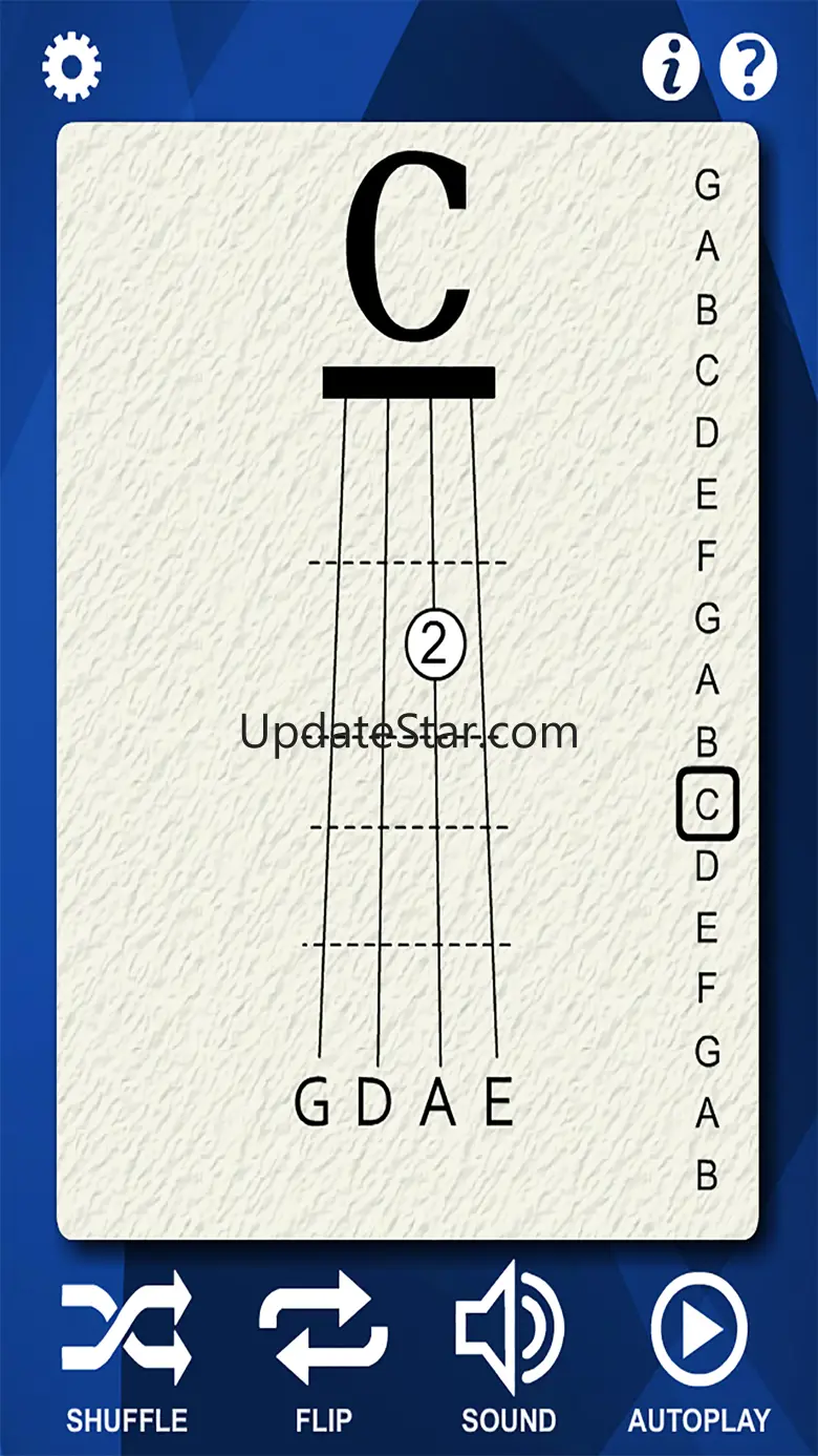 Violin Notes Flash Cards 2.17