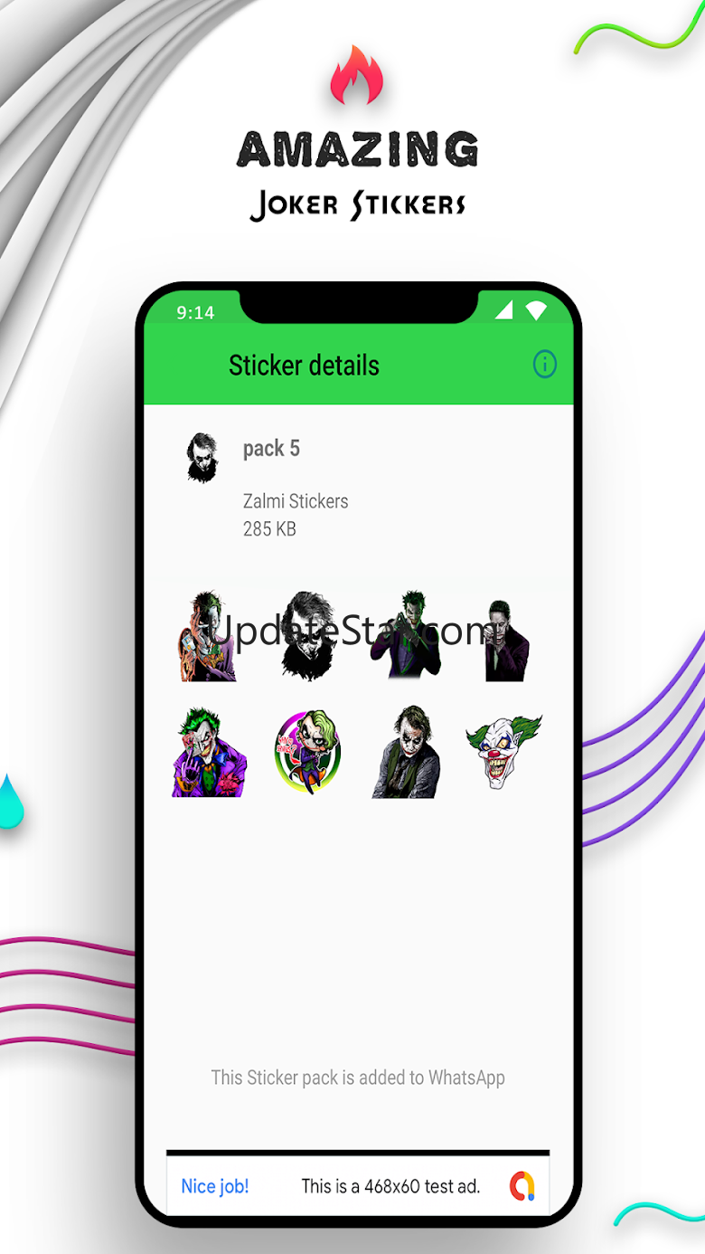 WAStickerApps - Joker Stickers 1.8