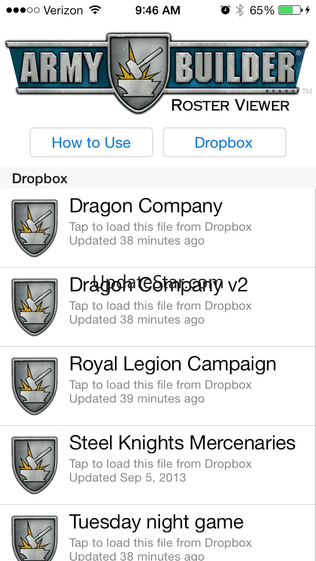 Army Builder Roster Viewer 3.0.0