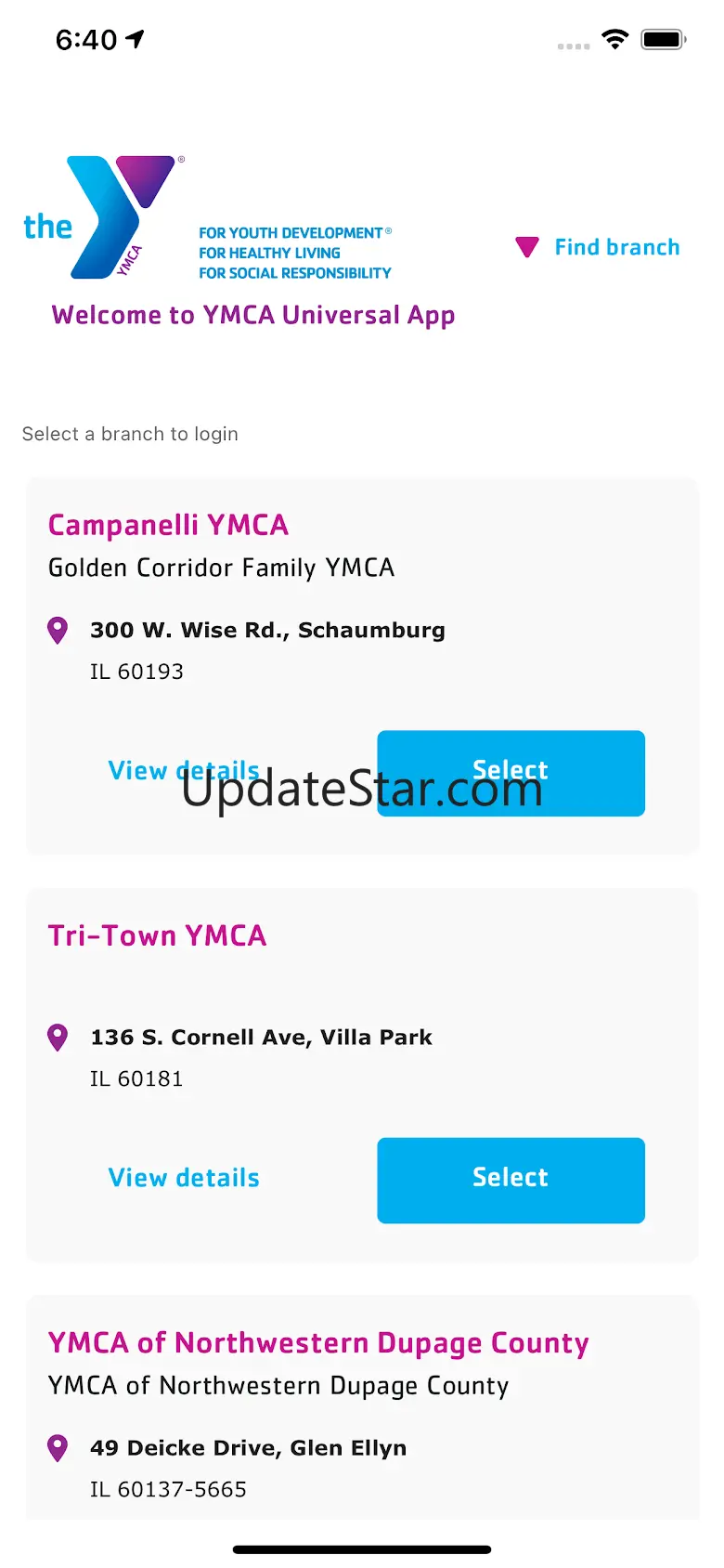 YMCA Universal 1.36