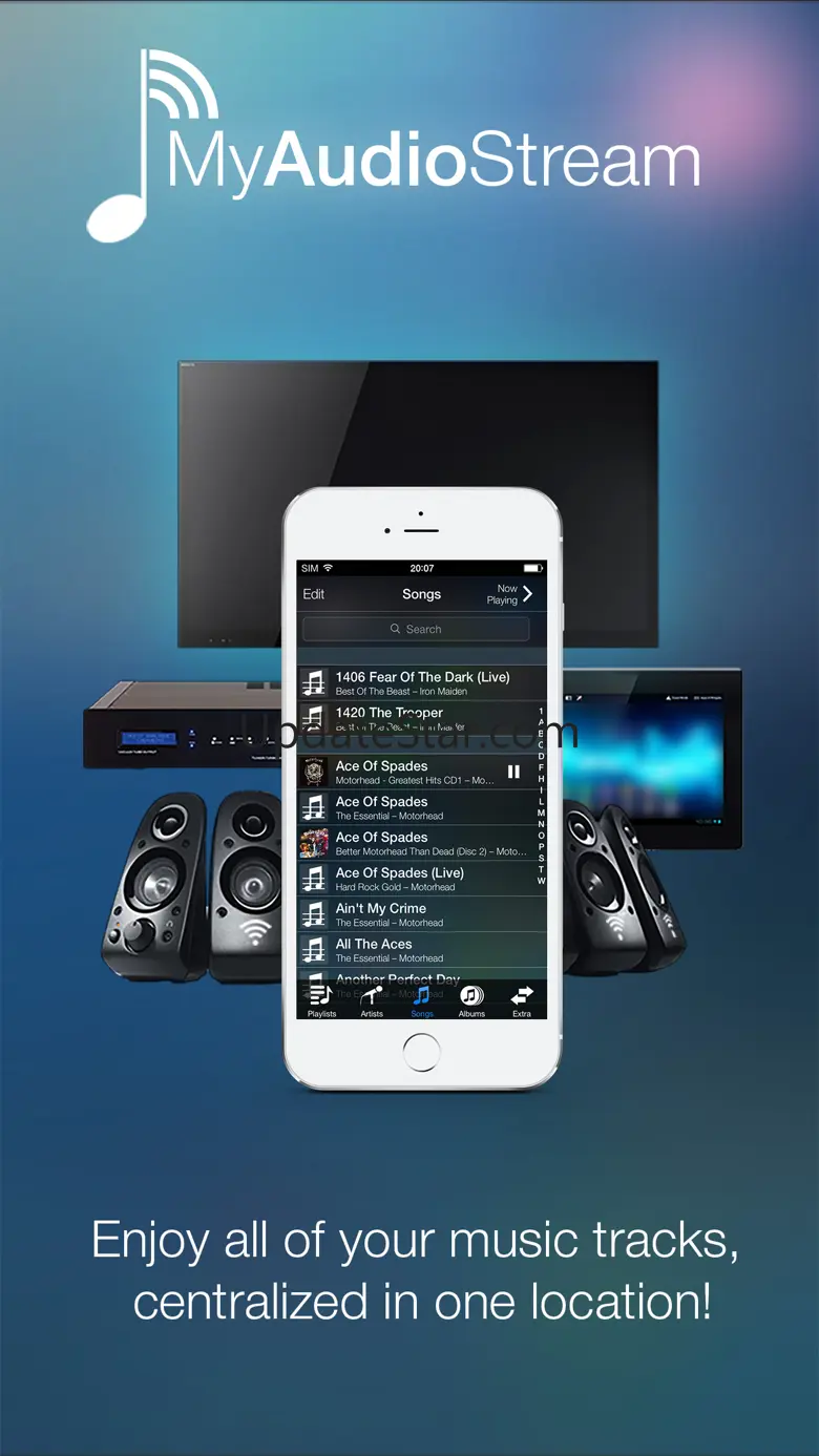 MyAudioStream Lite UPnP audio player and streamer 1.1.7
