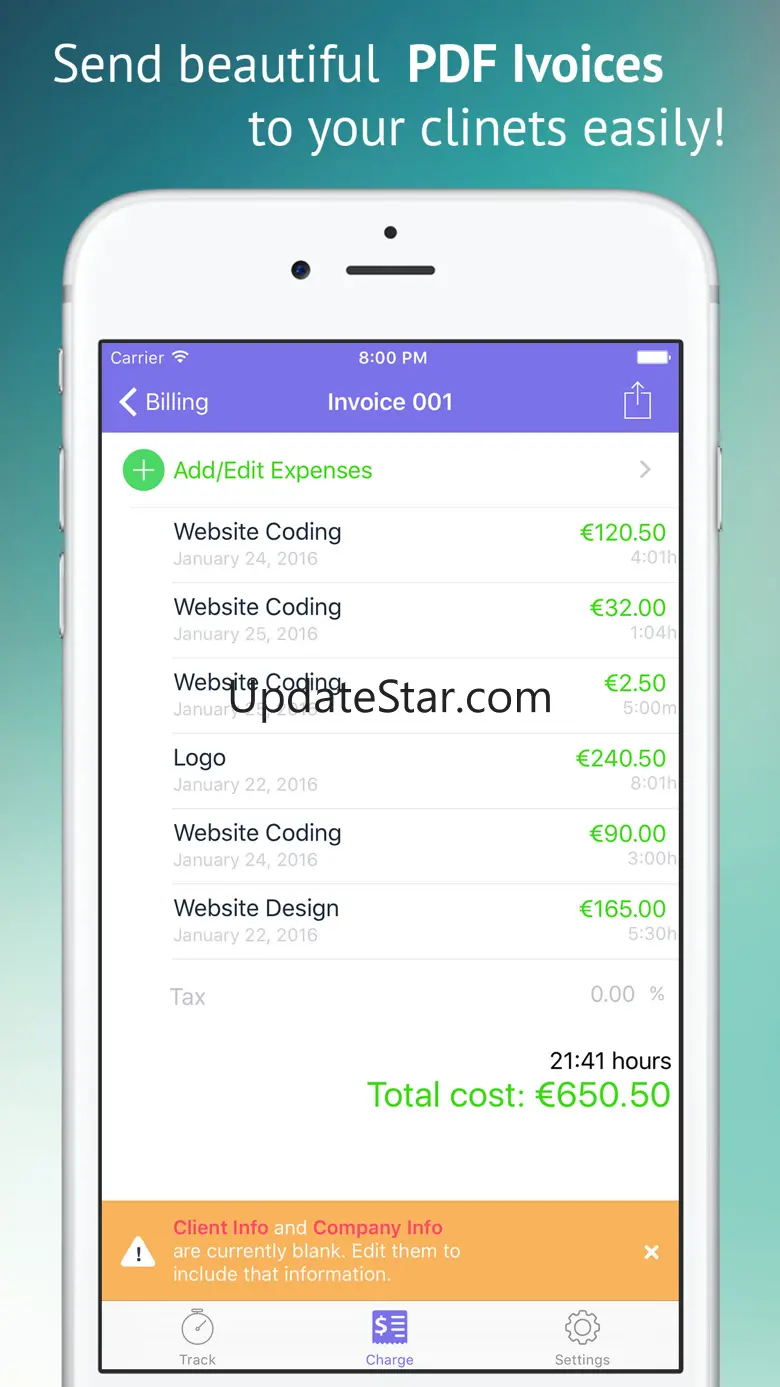 Freely - Project & Time Tracking & PDF Invoicing for Freelancers 1.2