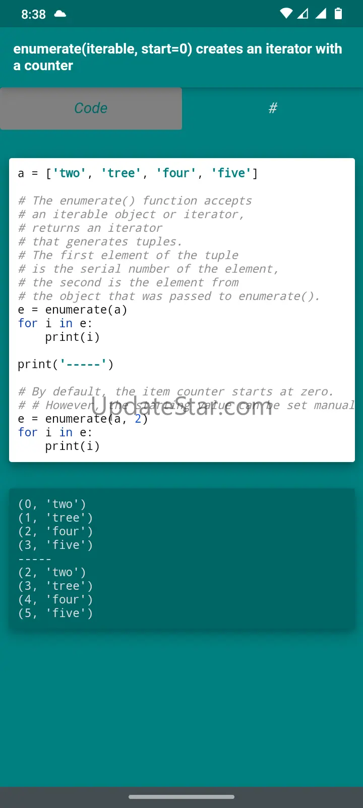 Python. Exercises and examples 2022.04
