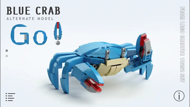 Blue Crab for LEGO 10252 Set 1.0