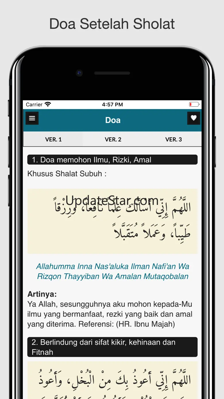 Do'a dan Dzkir Setelah Sholat 1.6