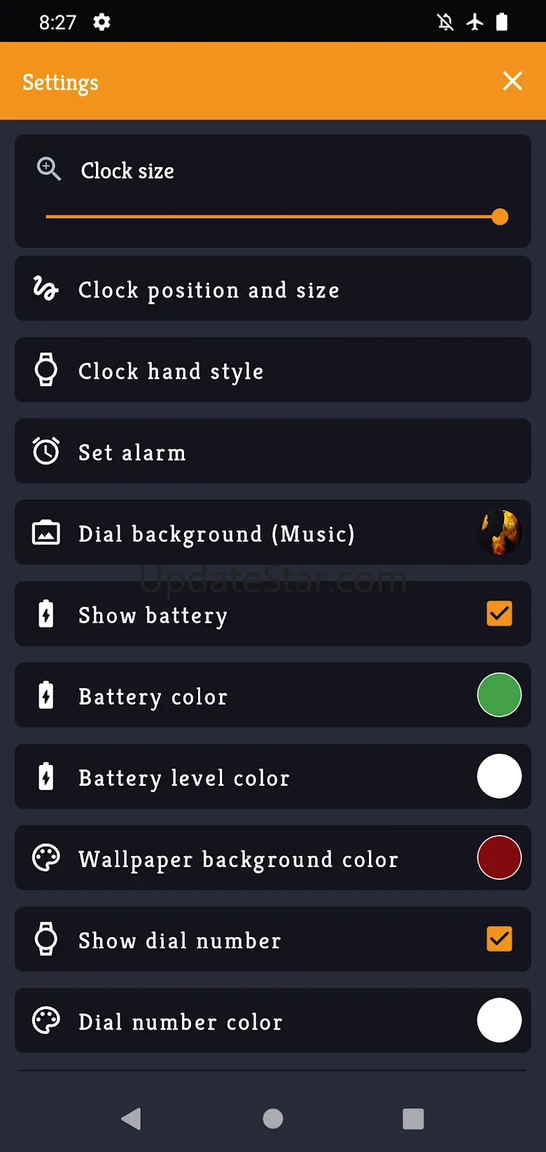 Music Clock Live Wallpaper 2.5
