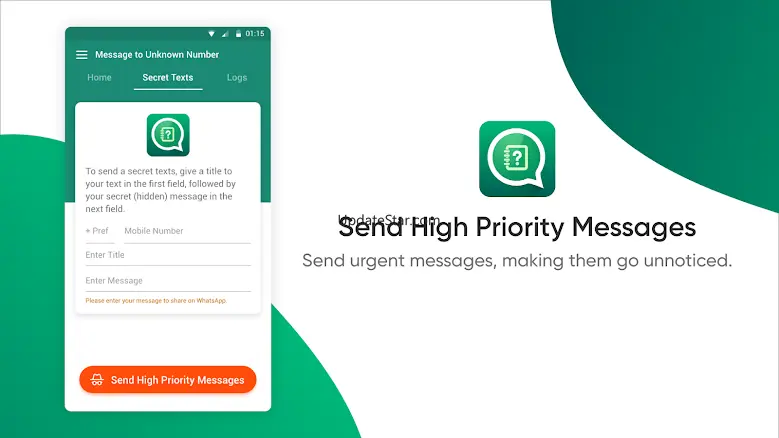 Message To Unknown Number 9.9.09.19