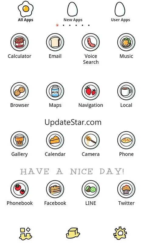 Cute Theme-Living Breakfast- 1.0.1