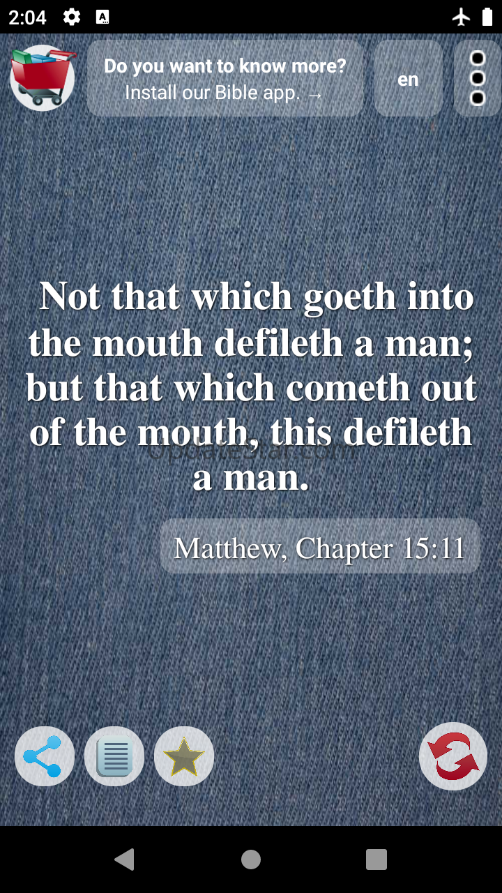 Bible Verses 2.8.5