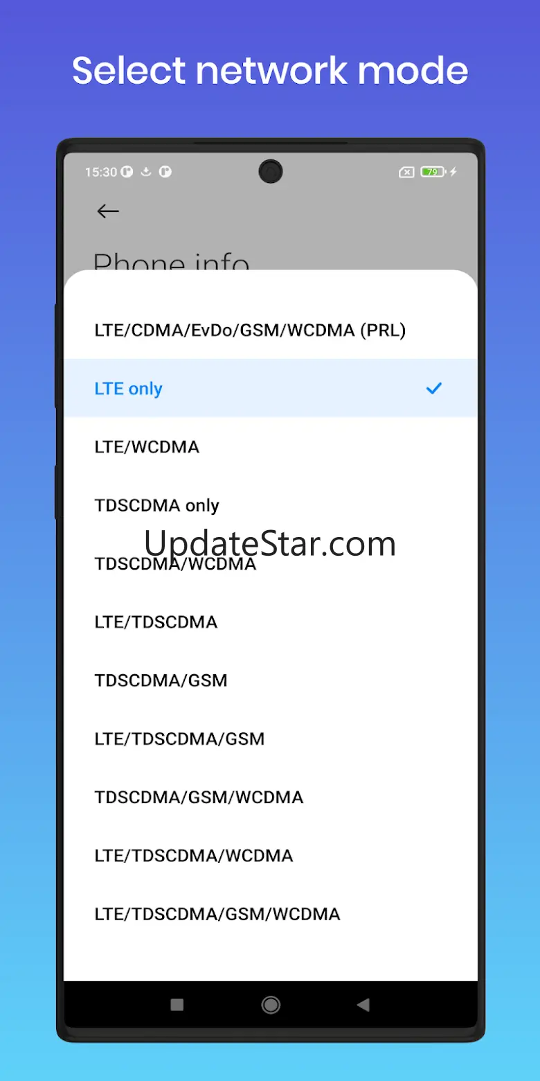 4G Only: Force LTE 3.0.0