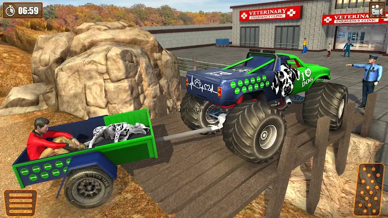 Offroad Dog Transport Driving  1.3