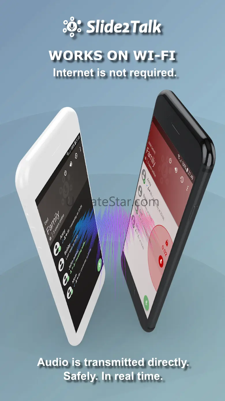 WiFi Walkie Talkie Slide2Talk 1.12.6