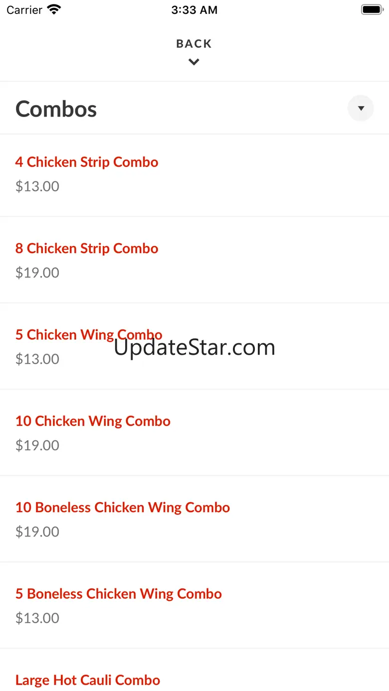 Love Baked Wings 3.9.1