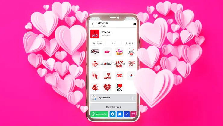 stickers romantic animated 1.0