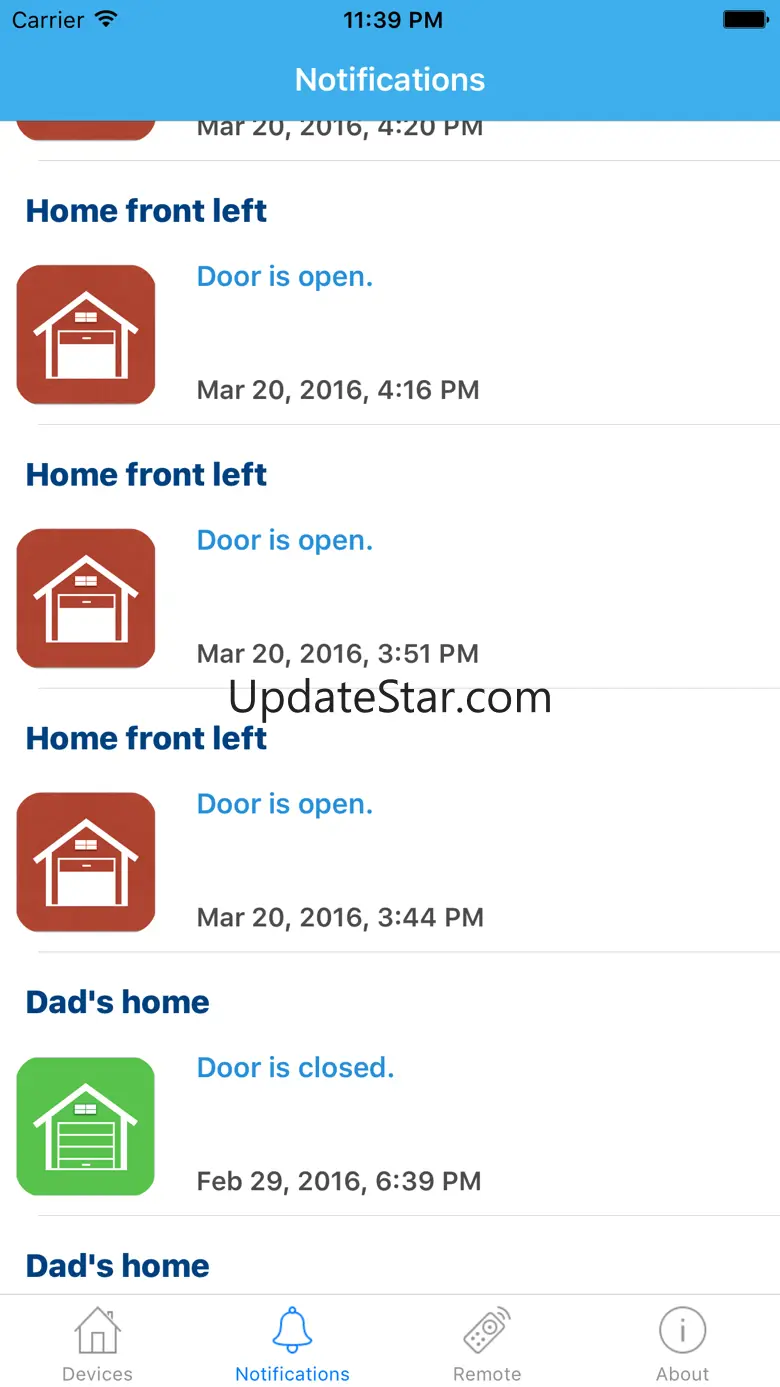 GarageDoorBuddy Monitor 1.38