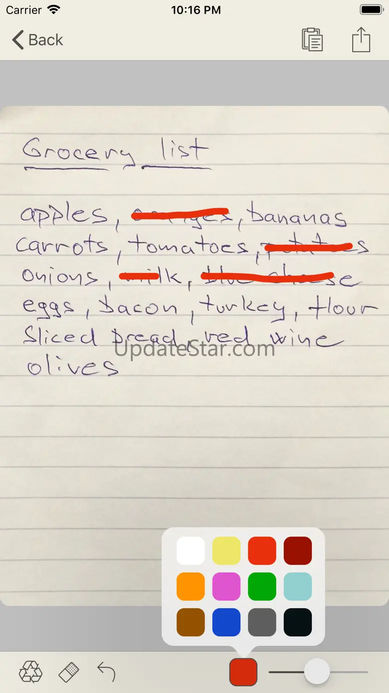 Paper Shopping List 2.0