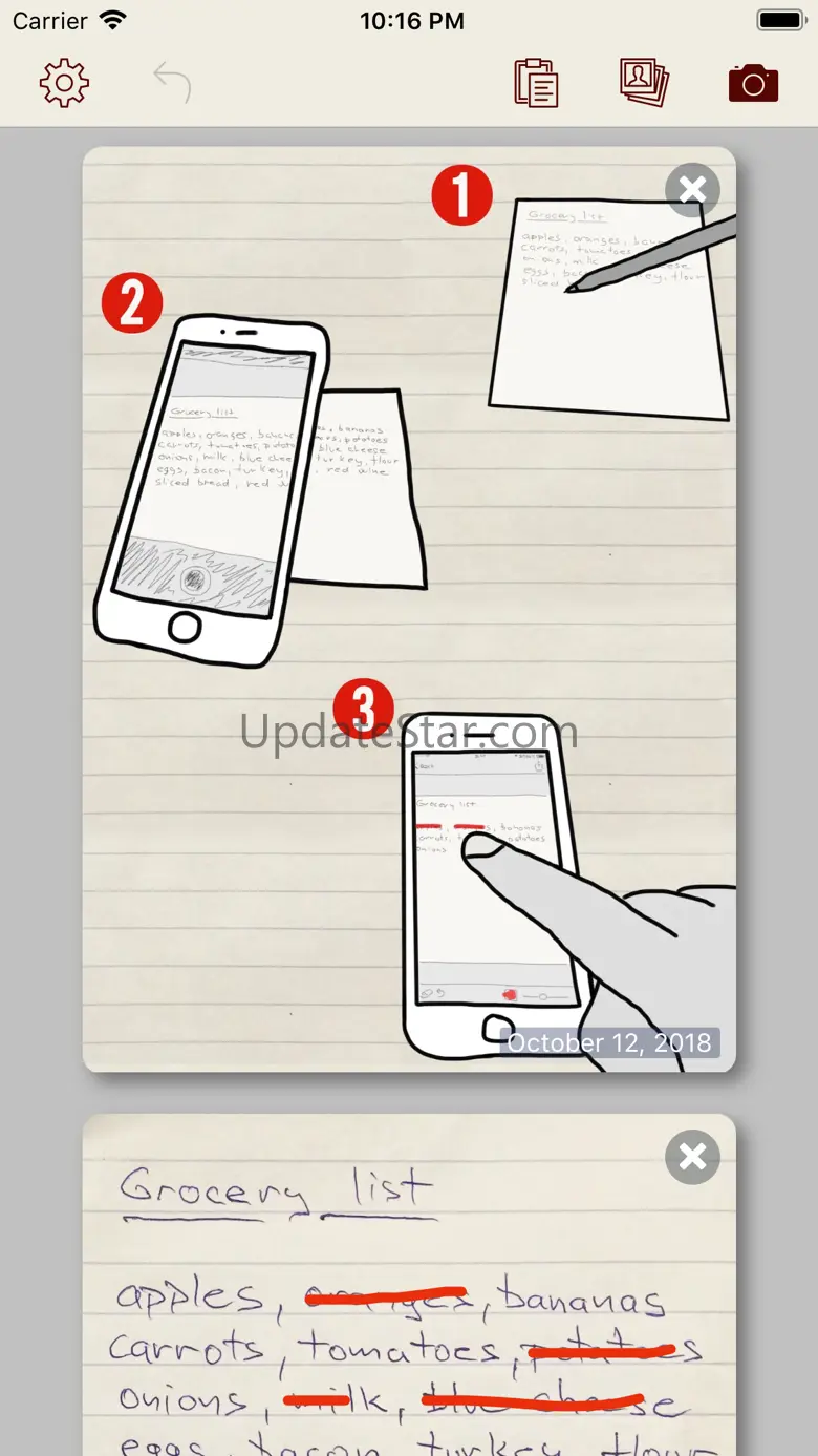 Paper Shopping List 2.0