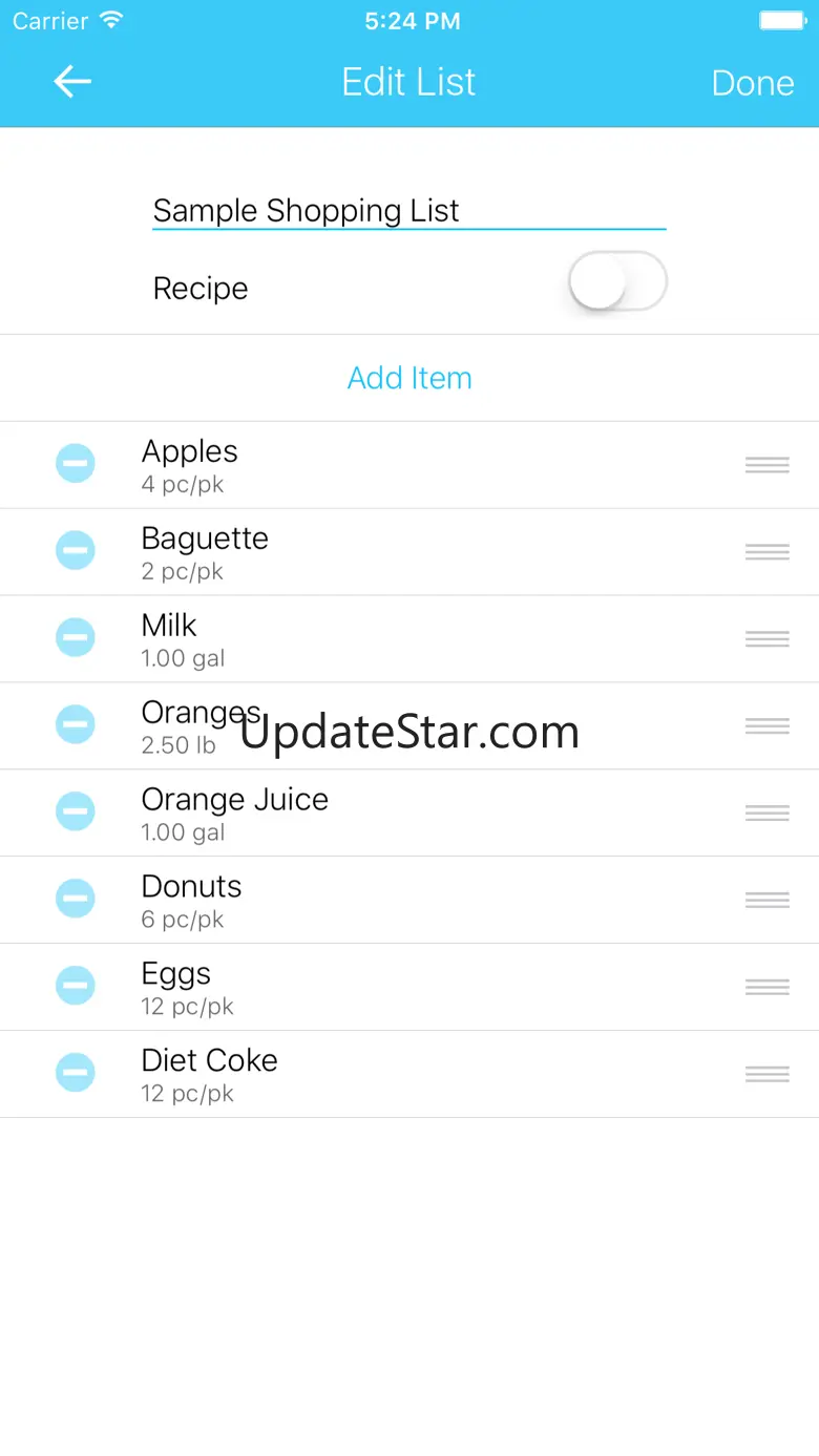 Grocery Listr | Lists 3.1