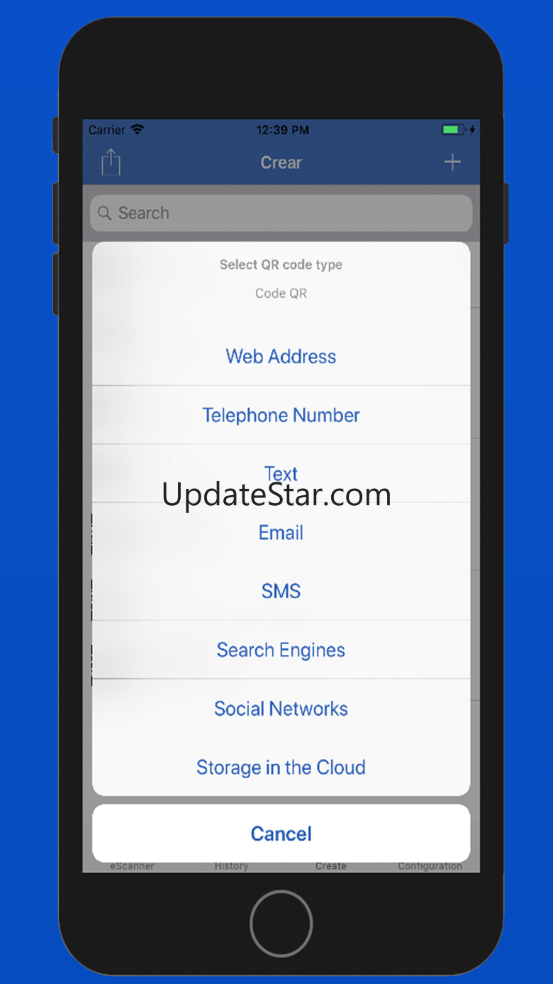 eScanner code reader QR 1.5.7