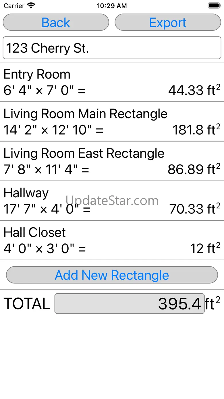 Square Feet Calculator Utility 1.2