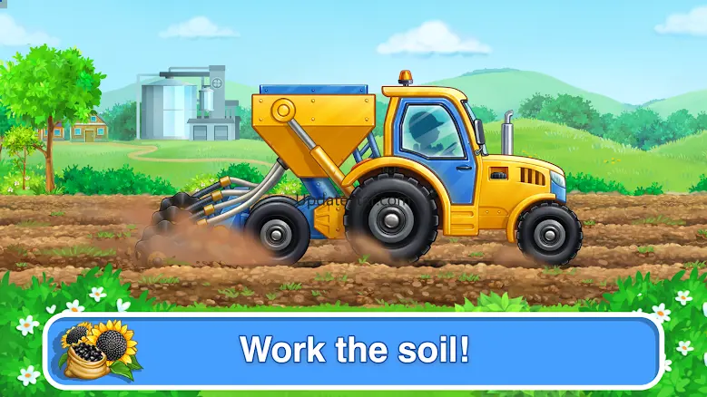 Tractor, car: kids farm games 2.3.9