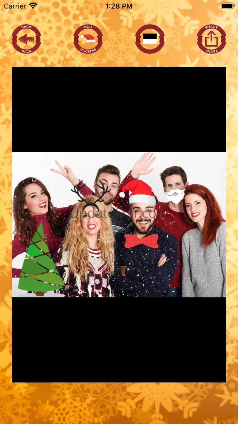 Christmas - photo stickers 2.0