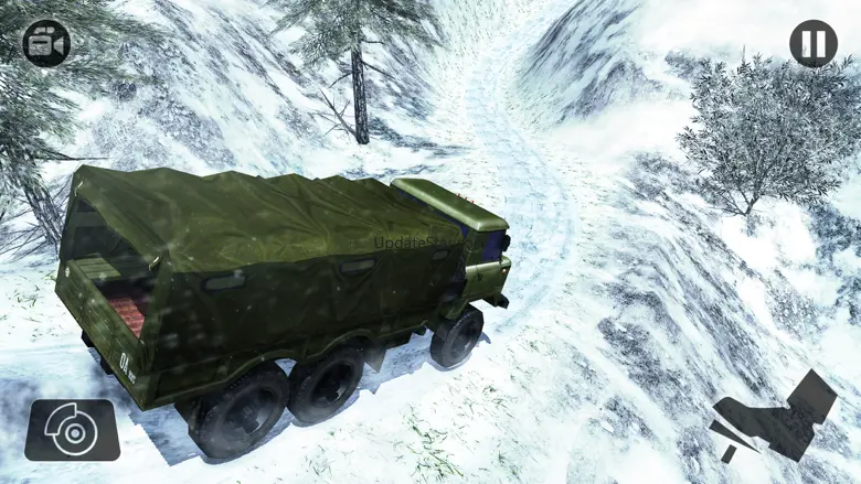 Off Road Army Truck Parking Sim - Snow Driving 3D 1.0