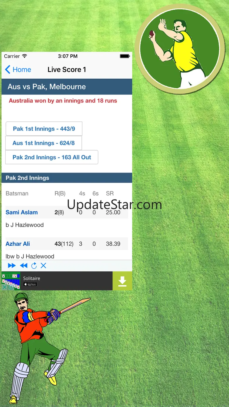 Live Cricket TV & Live Cricket Score Updare 1.2