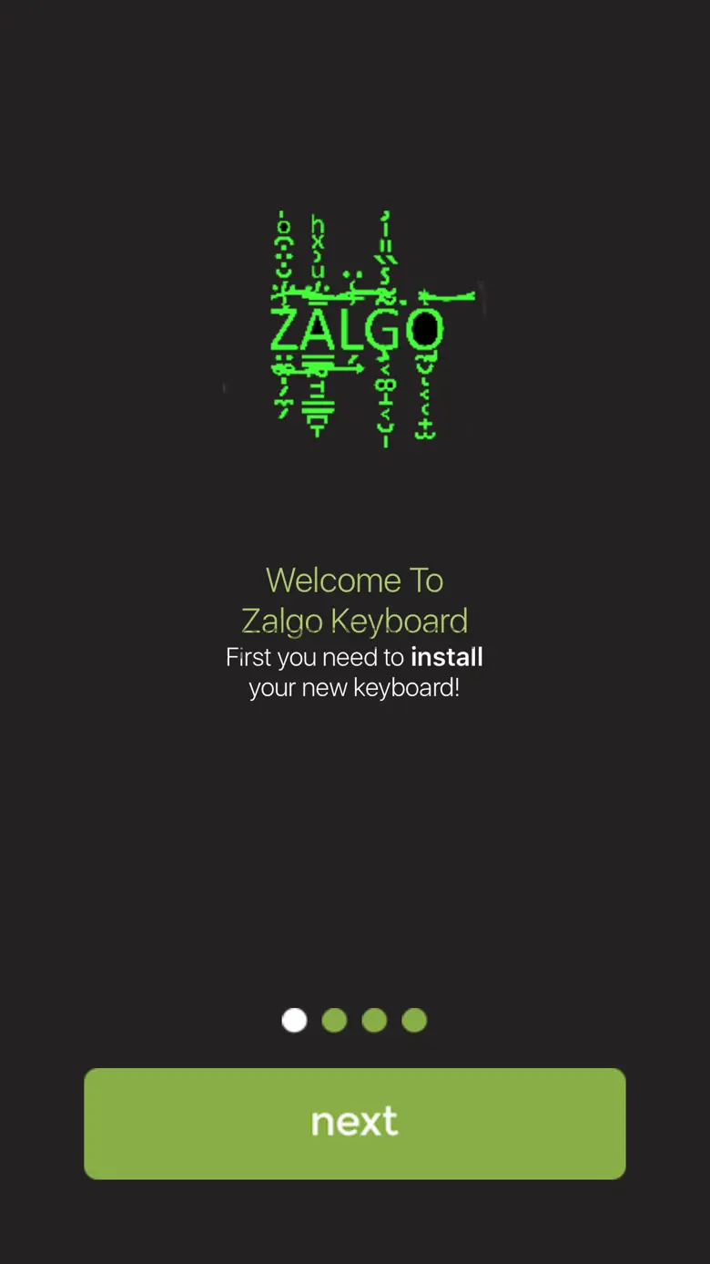 Zalgo 1.0