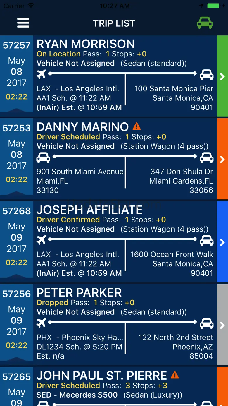Fasttrak Driver App 3.17