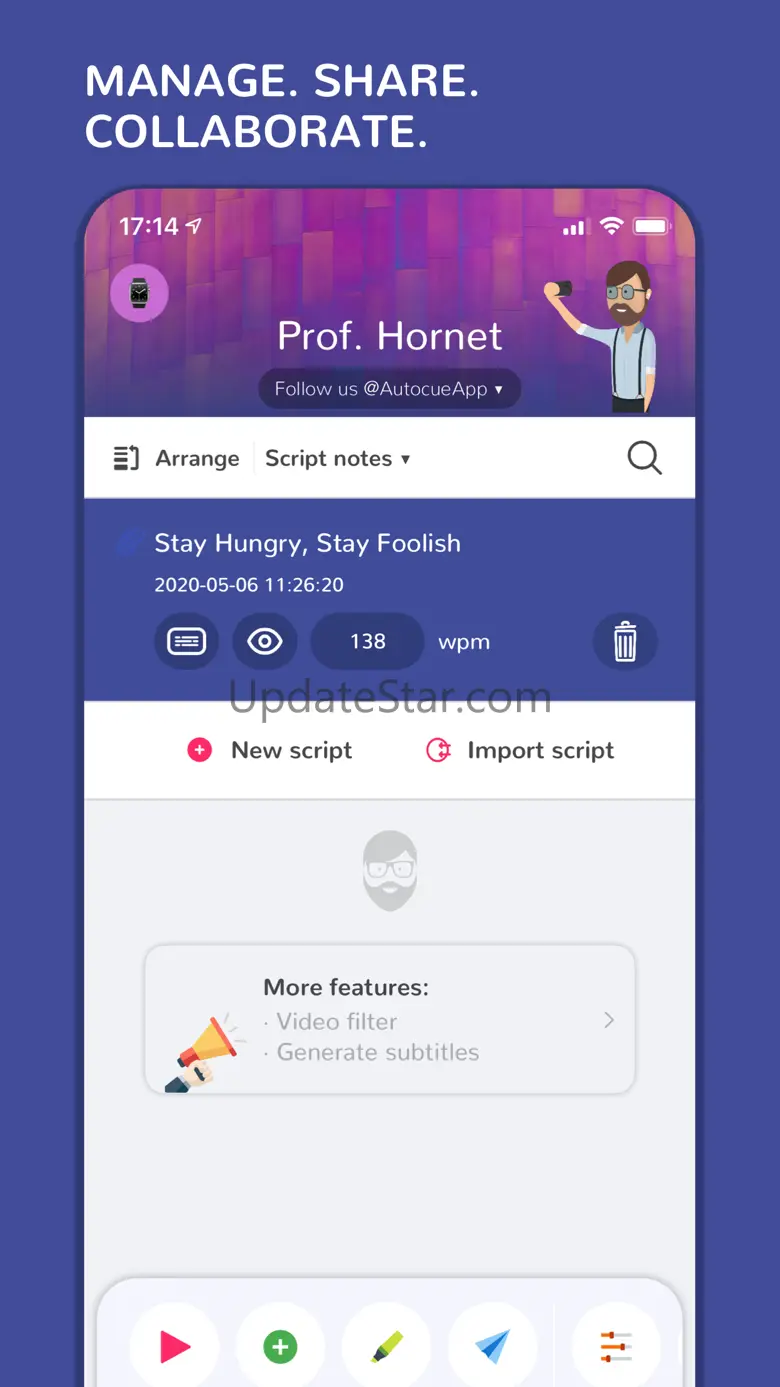 Teleprompter Easy Prof Hornet 5.3