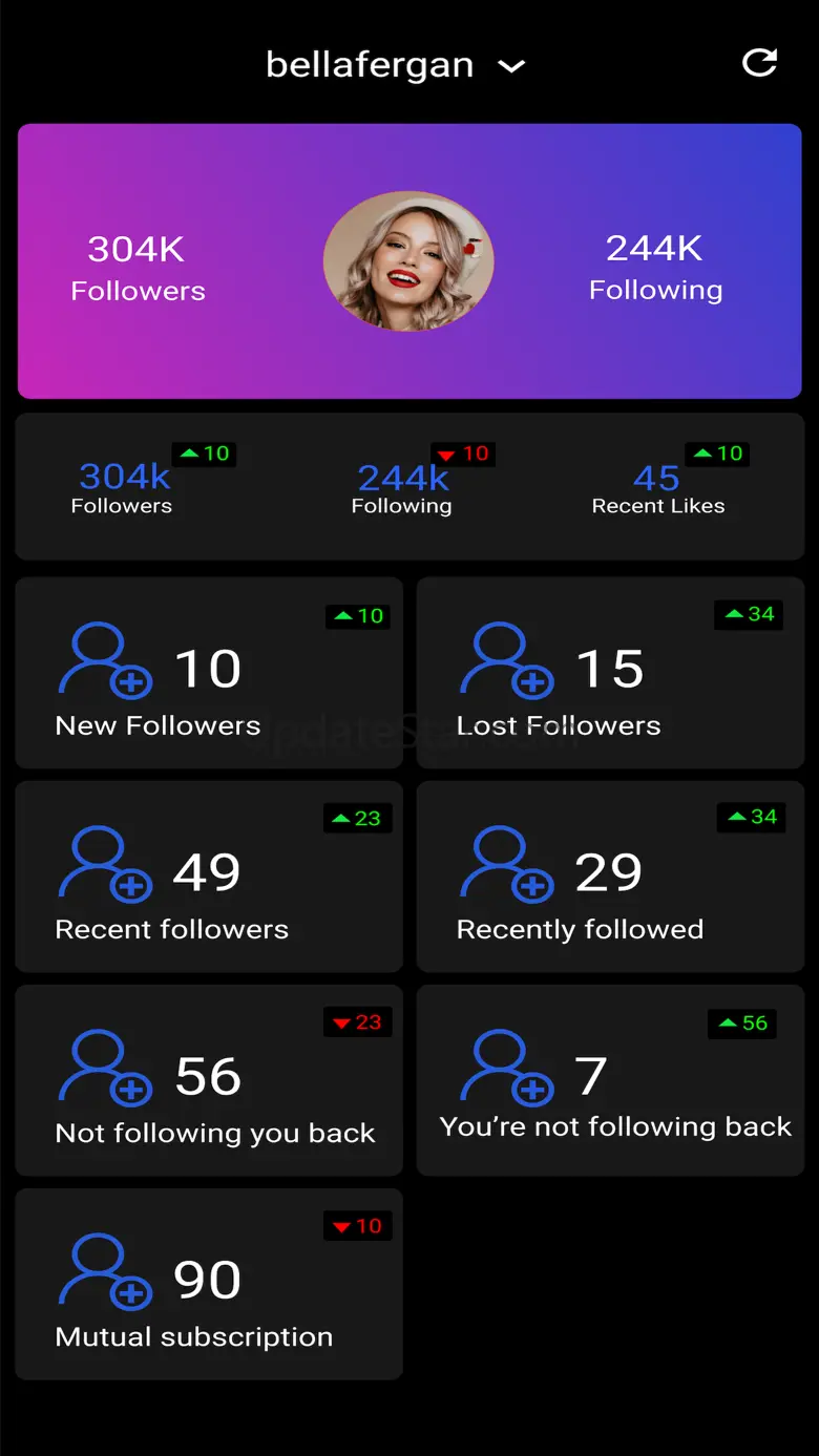 Followers Reports for Insta 1.6