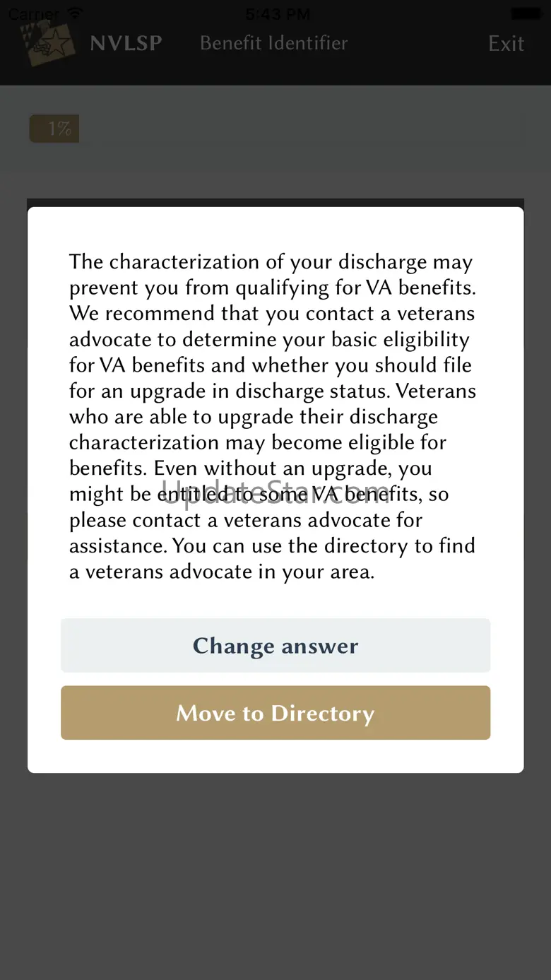 NVLSP VA Benefit Identifier 1.4.0