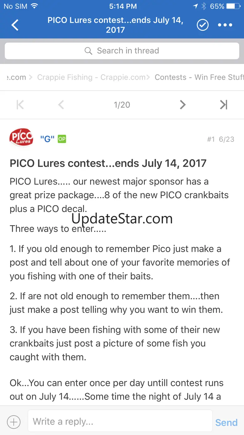Crappie.com Fishing Forums 7.1.13
