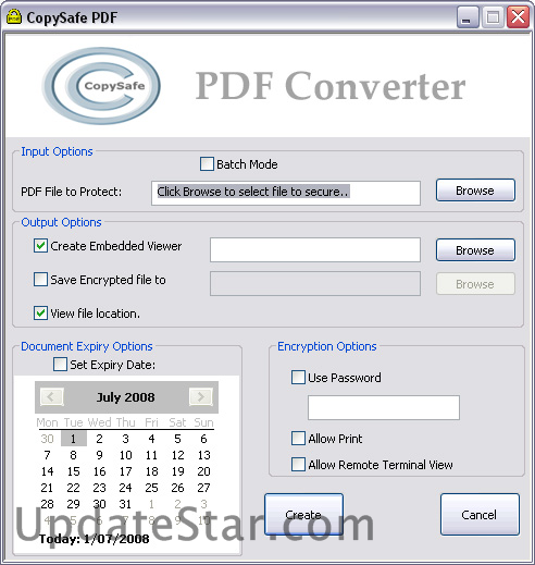 Copysafe PDF Converter 1.2