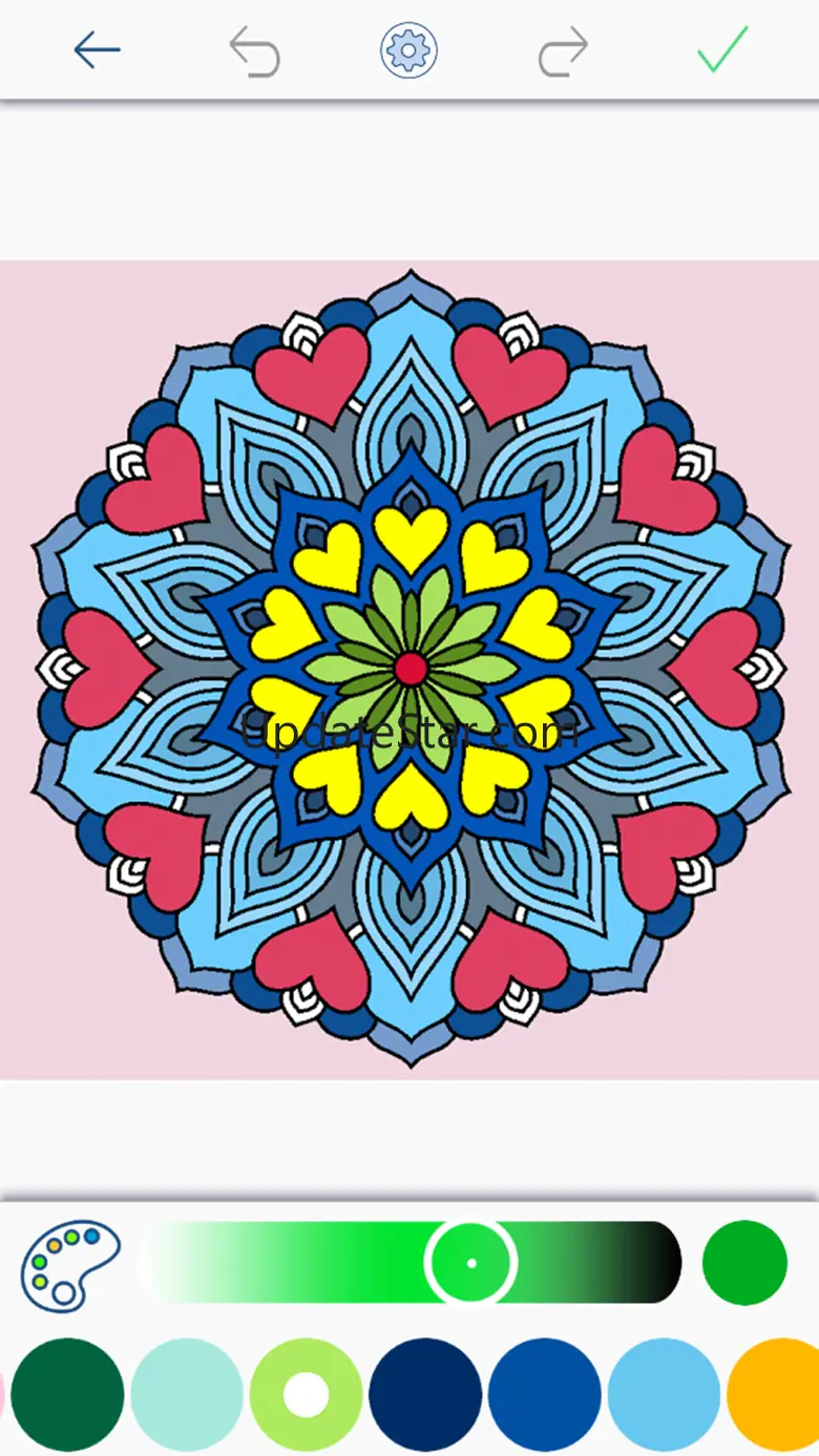 Mandala Coloring Pages Book 1.3