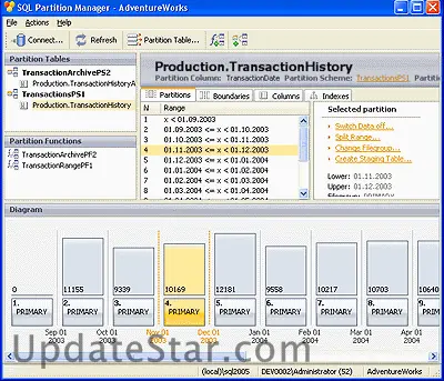 SQL Partition Manager 2.0.16