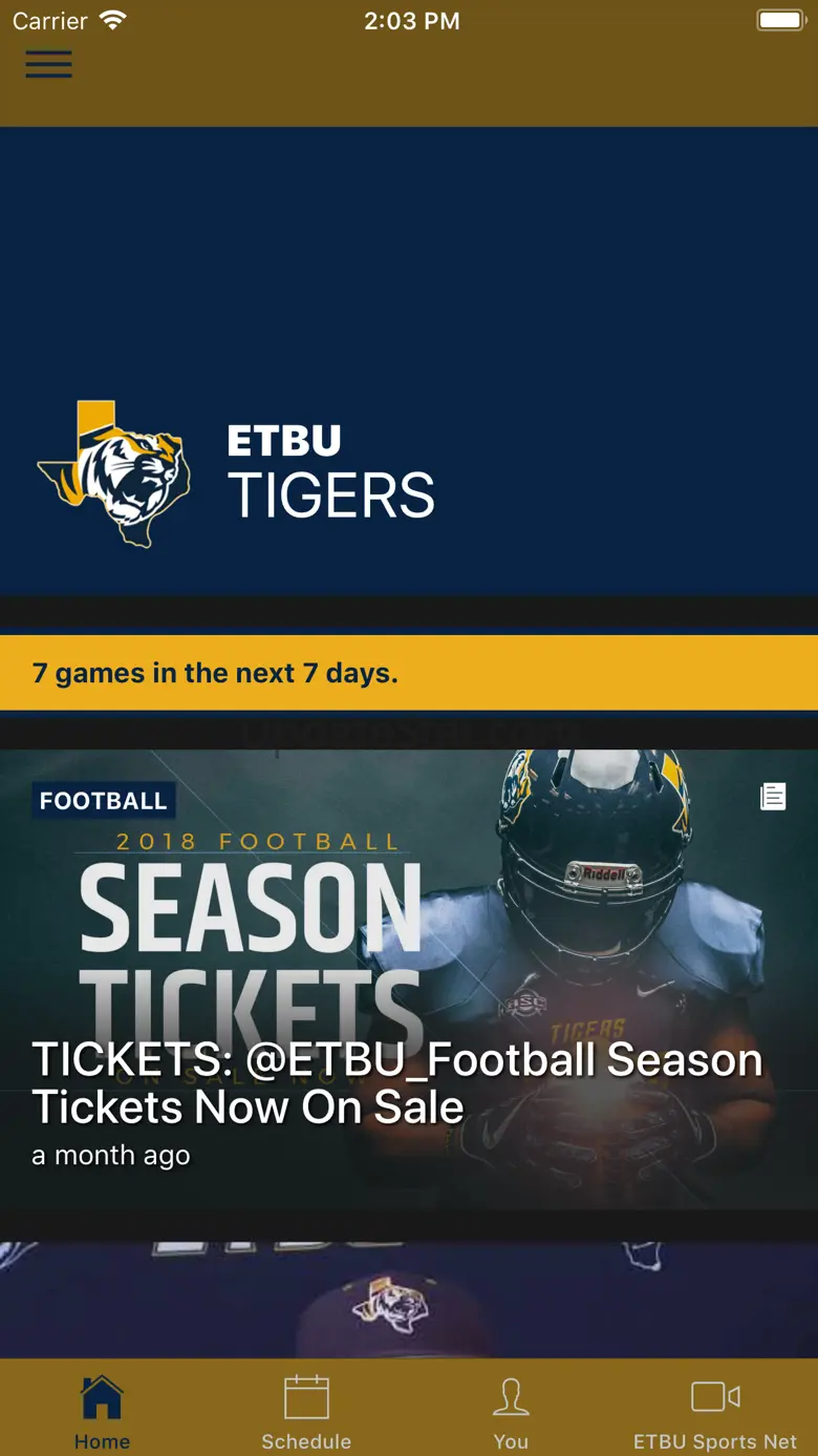 ETBU Athletics 1.0.4