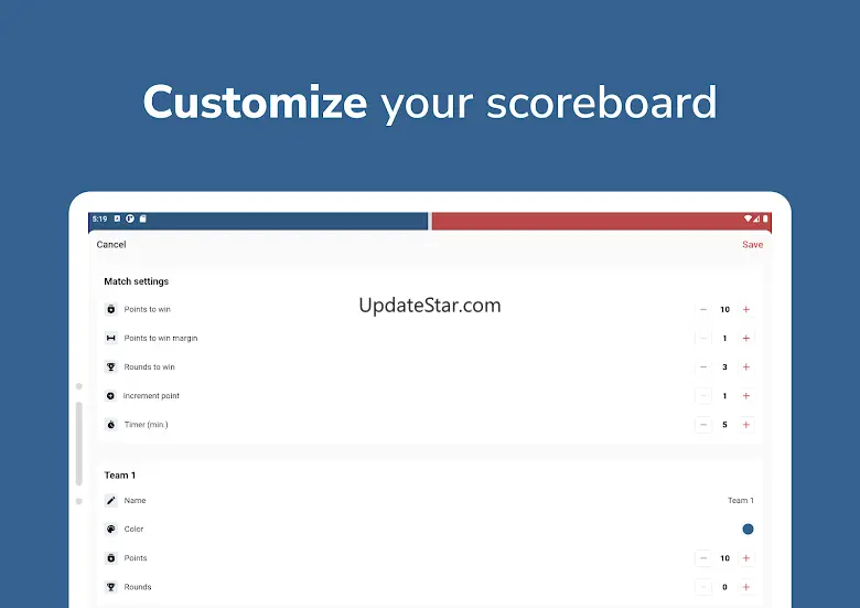 Scoreboard - Keep score 1.8.2