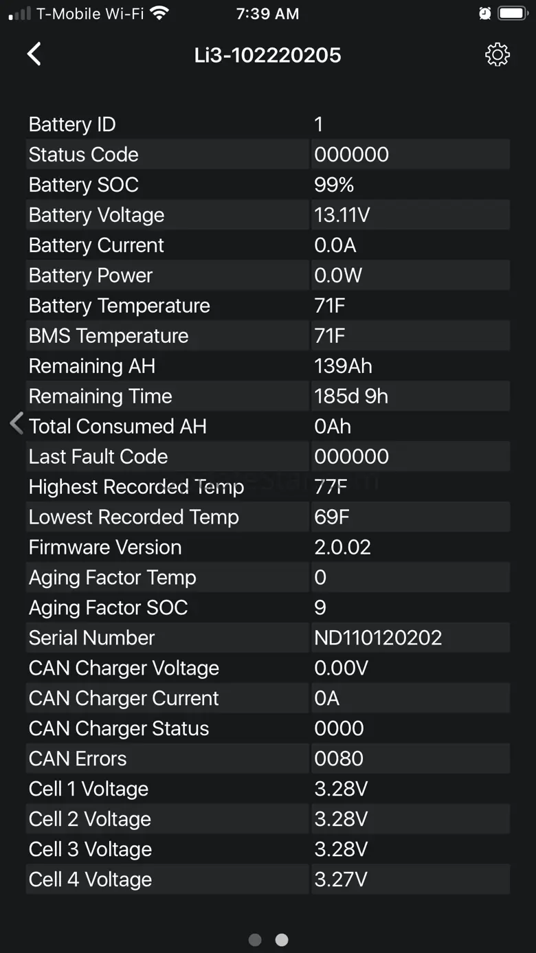 Lithionics Battery Monitor 3.0
