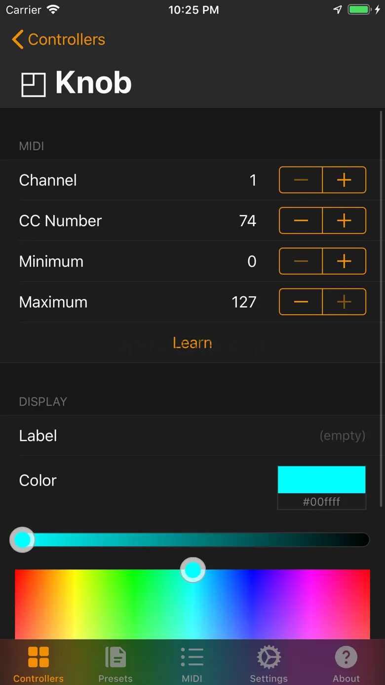 MidiWrist 1.2.1