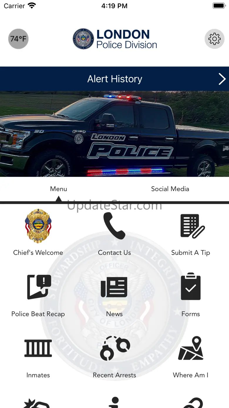 London Ohio Police Division 1.2.1