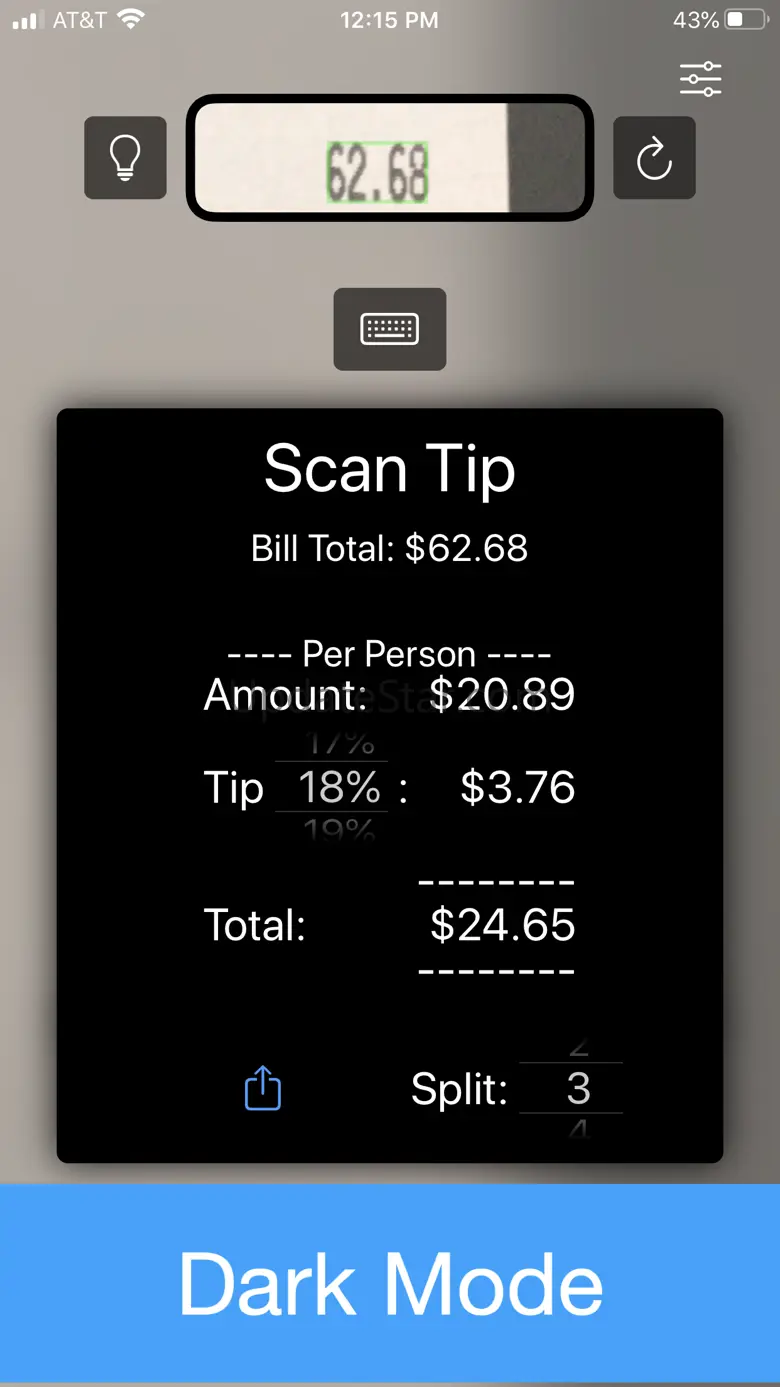 Scan Tip - Tip Calculator 1.0
