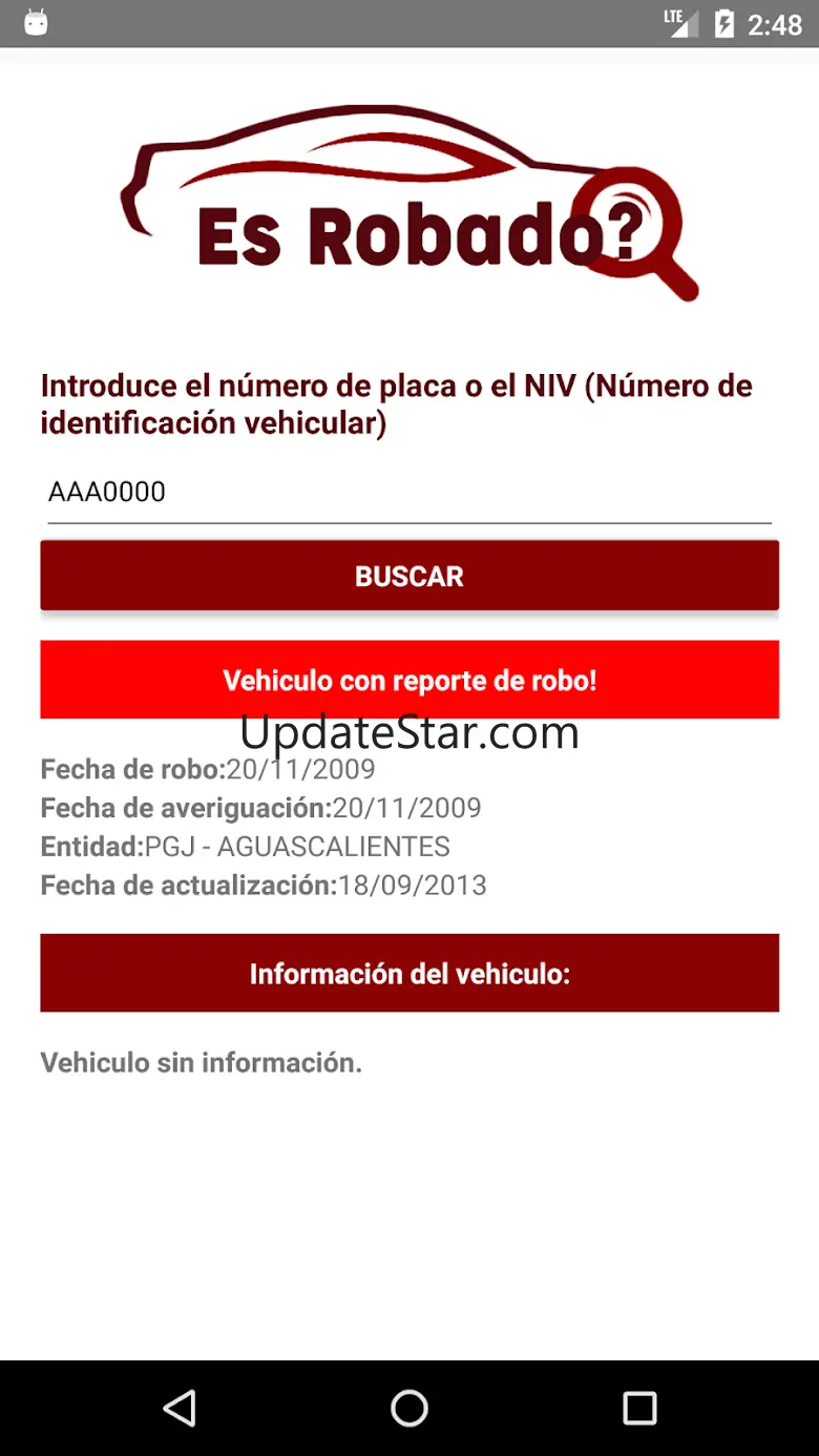 Es robado?