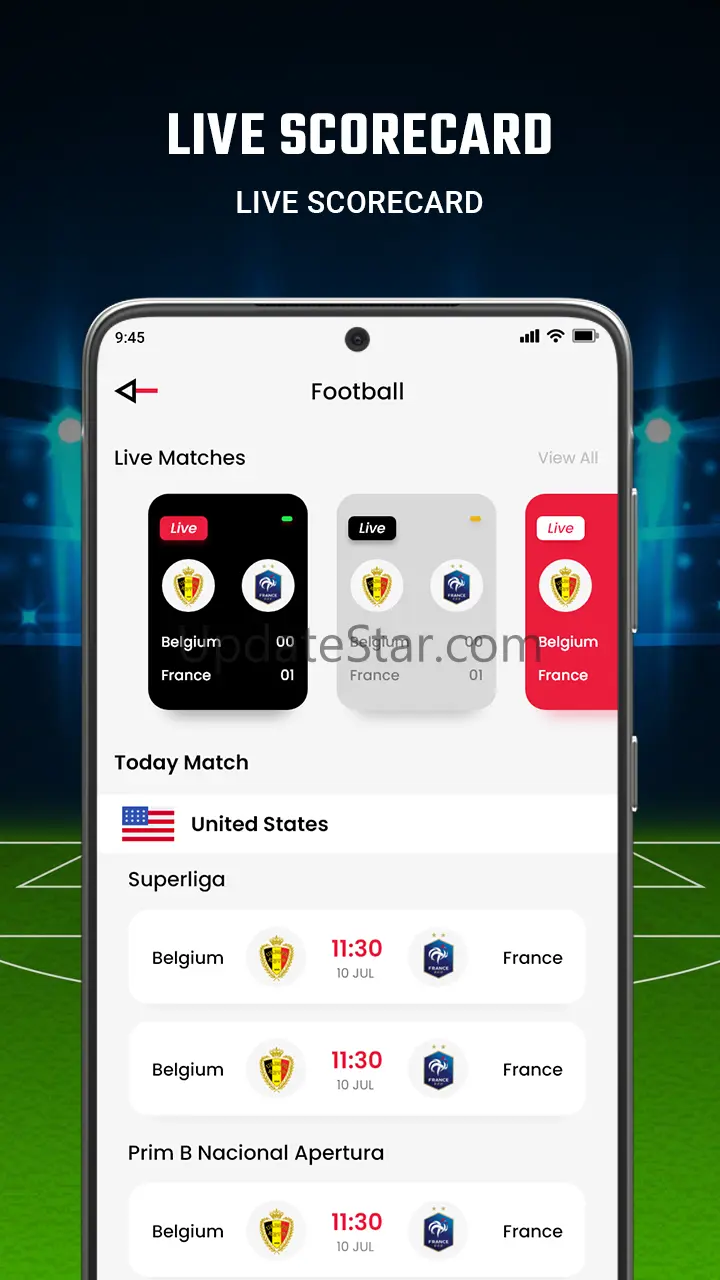 Live Football Score Soccer 1.0.2