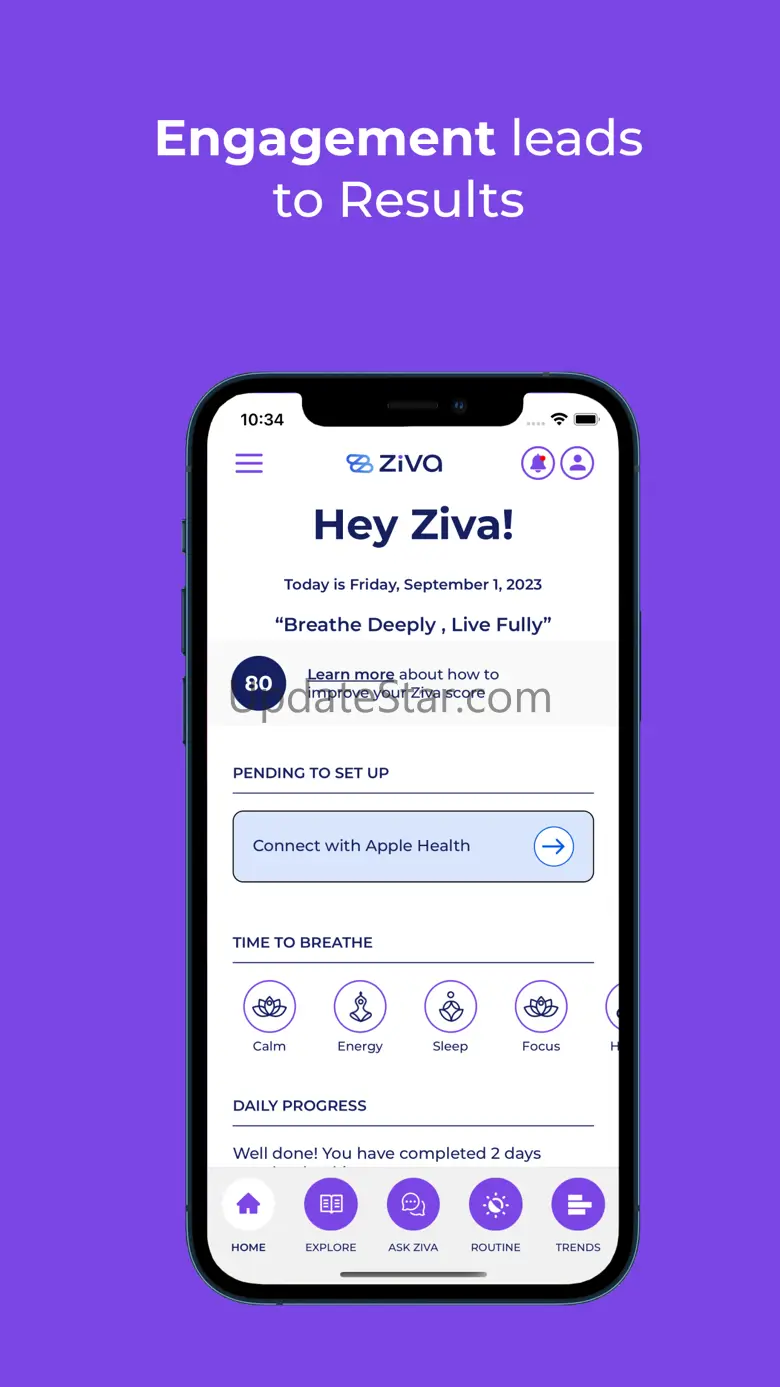 Ziva: Breathwork & Wellness 2.0