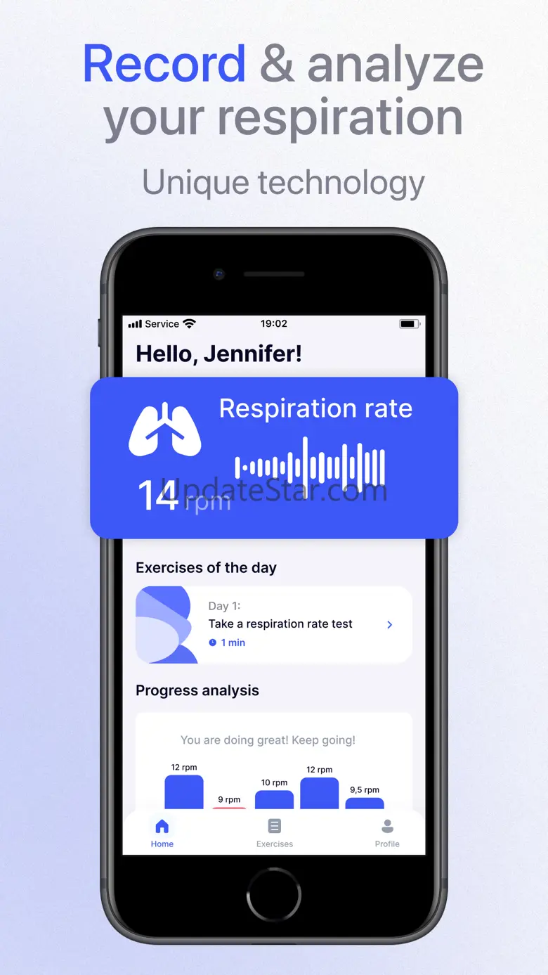 Lungfully: respiratory rate 1.5