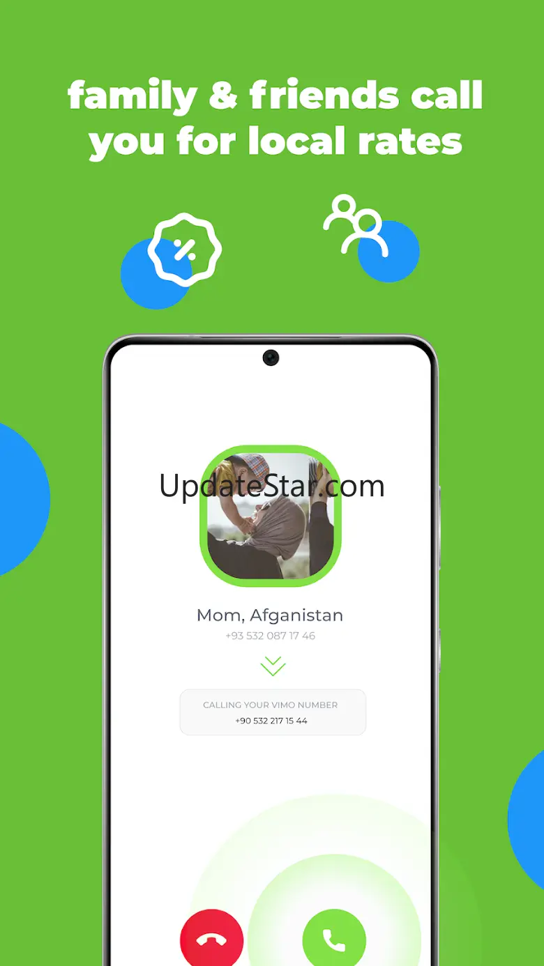 Vimoapp - wecall, 2nd number 3.7.11